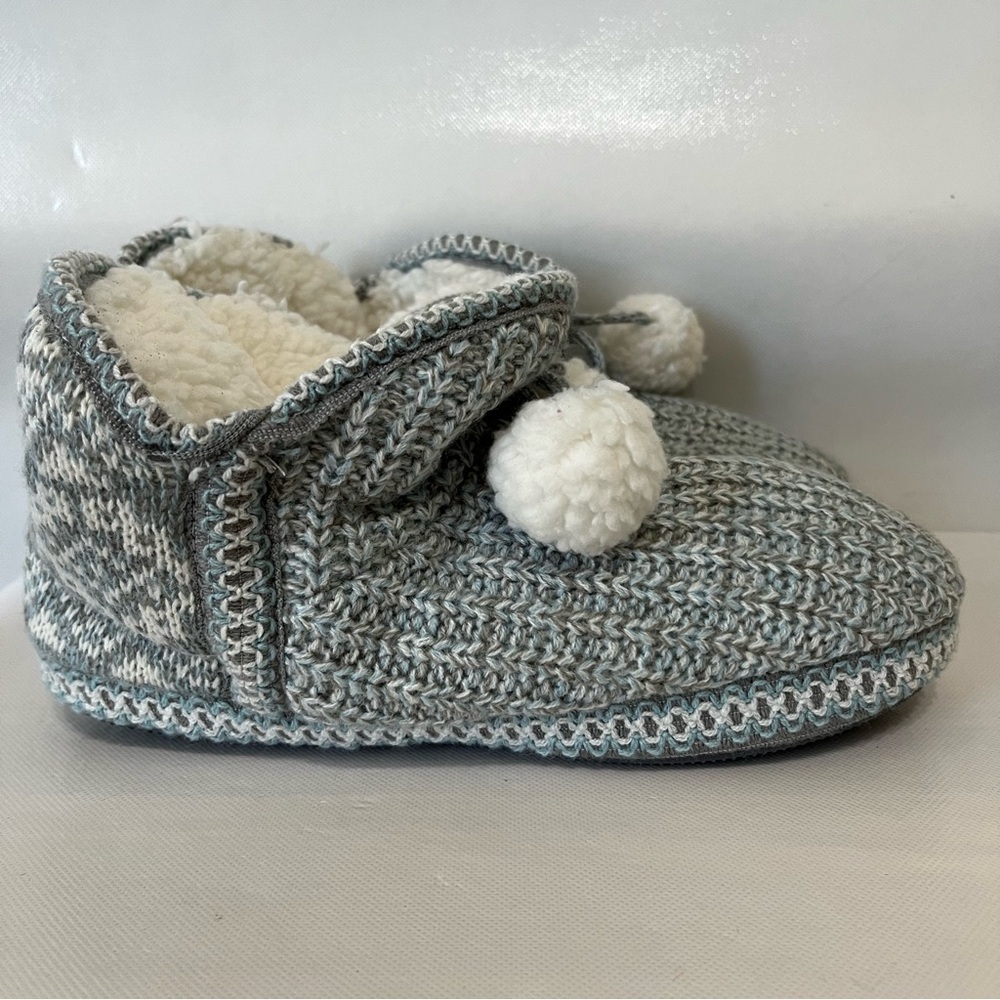 Muk Luks Grey Slippers